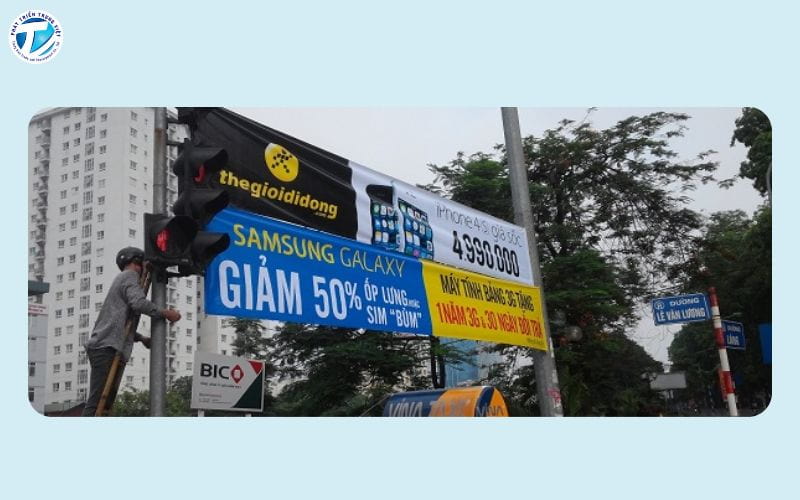 Kích thước băng rôn ngang chuẩn cho sự kiện ngoài trời